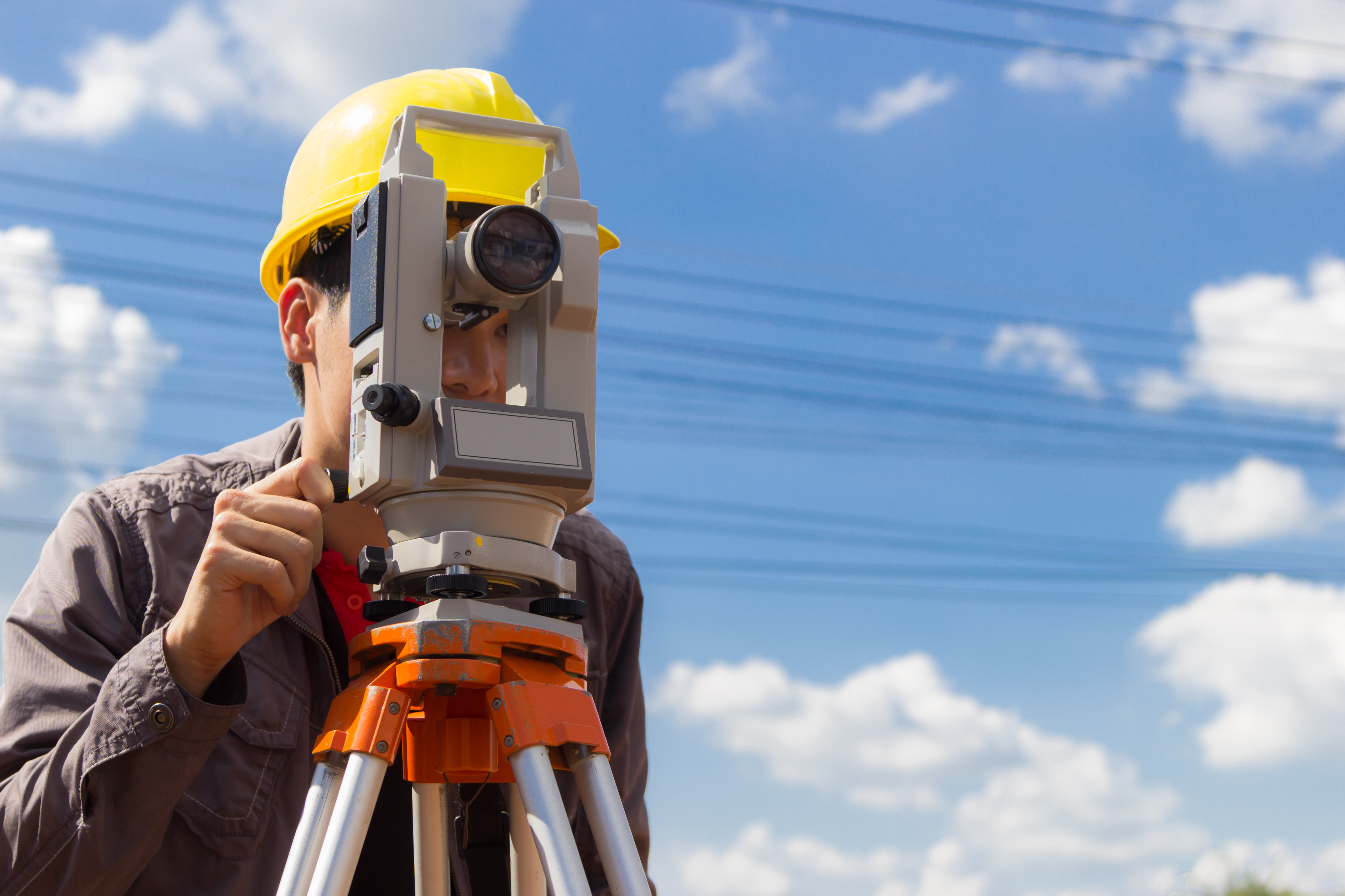 worker with camera